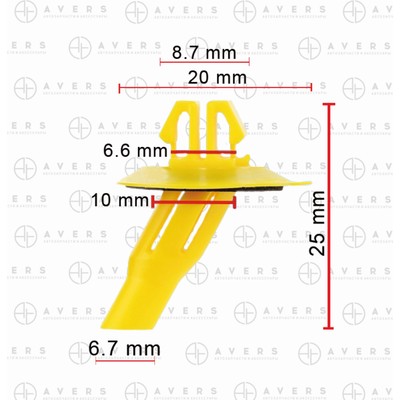 Крепеж Toyota 7539460060