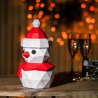 Подарочный новогодний набор для создания полигональной фигуры «Снеговик» - Фото 7