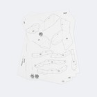 Набор для создания полигональной фигуры «Снеговик», 32.5 х 44 см - Фото 6