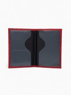 Обложка для паспорта, искусственная кожа, с тиснением, красная - Фото 4