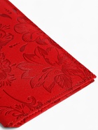 Обложка для паспорта, искусственная кожа, с тиснением, красная - Фото 5