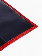 Обложка для паспорта, искусственная кожа, с тиснением, красная - Фото 7