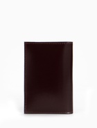 Обложка для паспорта, натуральная кожа, гладкая, бордовая - Фото 9