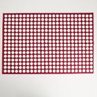 Аппликатор Кузнецова, 384 колючки, спанбонд, красный, 50×75 см - Фото 3