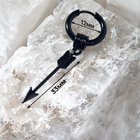 Пирсинг в ухо «Кольцо» стрела, d=12 мм, чёрный - Фото 2