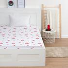 Простыня на резинке 2-спальная «Этель. Новогоднее волшебство», 180×200+25 см, бязь - Фото 1