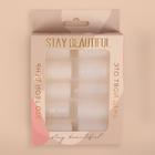 Набор переводной фольги для дизайна ногтей «Stay beautiful», 4 × 100 см, 10 шт, цвет белая голография - Фото 3