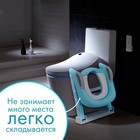 Детское сиденье на унитаз, цвет серый/голубой 6895063 - фото 13299858 Детское сиденье на унитаз, цвет серый/голубой 6895063 - фото 13299858