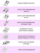 Набор лапок для швейной машины, 16 шт. - Фото 3