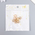 Декор для творчества металл «Корона», золото, 0.6×1.3×1.3 см 6260208