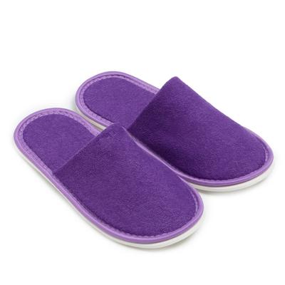 Тапочки женские, цвет фиолетовый, размер 36-38