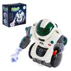 Робот «Пришелец», русский чип, выпускает пар, работает от батареек, цвета МИКС - Фото 1