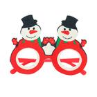 Карнавальные очки «Снеговик» - фото 9329805