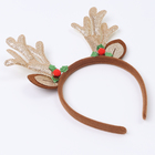 Ободок новогодний карнавальный «Рога», МИКС - Фото 2