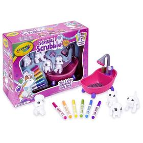 

Фигурки для раскрашивания Washimals Набор с ванной