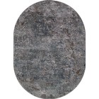 Ковёр овальный Merinos Serenity, размер 80x140 см, цвет gray - Фото 1