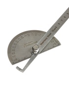 Линейка-транспортир, 10 см, нержавеющая сталь  (артикул 7092882)  большой выбор товаров оптом и в розницу по низким ценам с доставкой