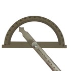 Линейка-транспортир, 15 см, нержавеющая сталь - Фото 5