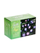 Гирлянда «Нить», 4.5 м, уличная, с насадками «Цветок», IP44, 30 LED, 2 режима, солнечная батарея, тёмная нить, свечение синее/фиолетовое/розовое  (артикул 6253342)  большой выбор товаров оптом и в розницу по низким ценам с доставкой