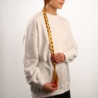 Коса на резинке, 66 см, цвет золотистый блонд - Фото 3