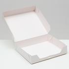 Кондитерская упаковка без окна, белая, 24 х 21 х 5 см (комплект 5 шт) - фото 42113642