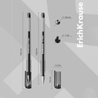Ручка гелевая ErichKrause G-Tone, узел 0.5 мм, чернила чёрные, длина линии письма 500 метров - Фото 4