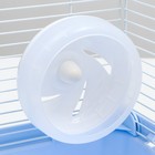 Клетка для грызунов укомплектованная, 23×19×28 см, голубая - Фото 7