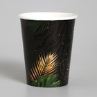 Посуда одноразовая бумажная «С днём рождения», тропики, 6 тарелок, 6 стаканов, 1 гирлянда - Фото 5