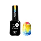 Гель-лаковое покрытие, OLYSTYLE UV Watercolor Drops, с эффектом растекания, 10 мл 6634091