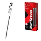 Ручка гелевая ErichKrause G-Point, узел 0.38 мм, чернила чёрные, длина линии письма 500 метров - Фото 1