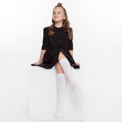 Гольфы детские, белые, размер 12