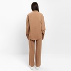 Костюм женский (рубашка, брюки) MIST, размер 44-46, охра - Фото 3