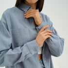 Костюм женский (рубашка и брюки) MIST р. 44-46, голубой - Фото 7