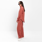 Костюм женский (рубашка и брюки) MIST р. 44-46, коралловый - Фото 2