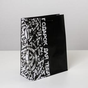 Пакет подарочный ламинированный, упаковка, «Present for you», MS 18 х 23 х 8 см