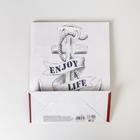 Пакет подарочный ламинированный, упаковка, Enjoy, MS 18 х 23 х 8 см - фото 24362776