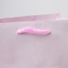 Пакет подарочный ламинированный, упаковка, «Розовый», MS 18×23×8 см 6582789