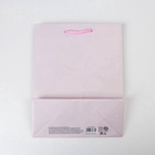 Пакет подарочный ламинированный, упаковка, «Розовый», MS 18×23×8 см 6582789