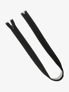 Молния «Спираль», №7, разъёмная, замок автомат, 80 см, чёрная (комплект 10 шт)