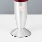 Светильник «Ракета» 1×30 Вт Е14-R39 (блестки) серебро 8×8×34 см - Фото 5