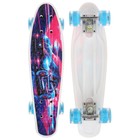 Пенниборд ONLITOP, 55х14 см, колёса световые PU 60х45 мм, ABEC 7, алюминиевая рама - Фото 2