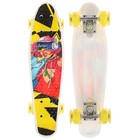 Пенниборд ONLITOP «Девушка», 55×14 см, колёса световые PU 60×45 мм, ABEC 7, алюминиевая рама - Фото 2