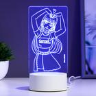 Светильник «Девушка» LED RGB от сети RISALUX - Фото 3
