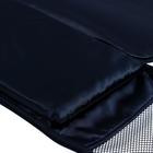 Сумка - переноска для животных «Люкс», 40×25×26 см, ПВХ, жаккард, чёрная - Фото 7