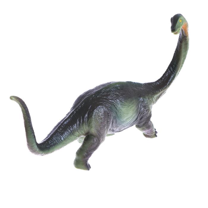 Фигурка динозавра «Брахиозавр», длина 32 см, мягкая - фото 1883722956