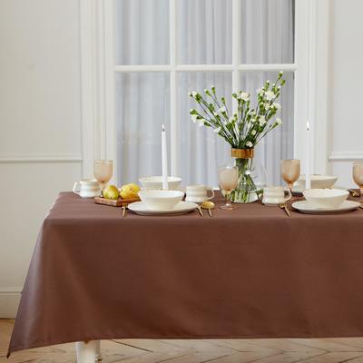 Скатерть Этель Elegance, 150×110 +/-3 см, цвет кофейный, пл. 192 г/м², хл с ВГМО