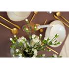 Скатерть Этель Elegance, 150×180 +/-3 см, цвет кофейный, пл. 192 г/м², хл с ВГМО - Фото 10