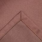 Скатерть Этель Elegance, 150×180 +/-3 см, цвет кофейный, пл. 192 г/м², хл с ВГМО - Фото 3