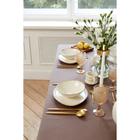 Скатерть Этель Elegance, 150×180 +/-3 см, цвет кофейный, пл. 192 г/м², хл с ВГМО - Фото 7