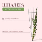 Шпалера, 180×61×1 см, металл, зелёная - Фото 1